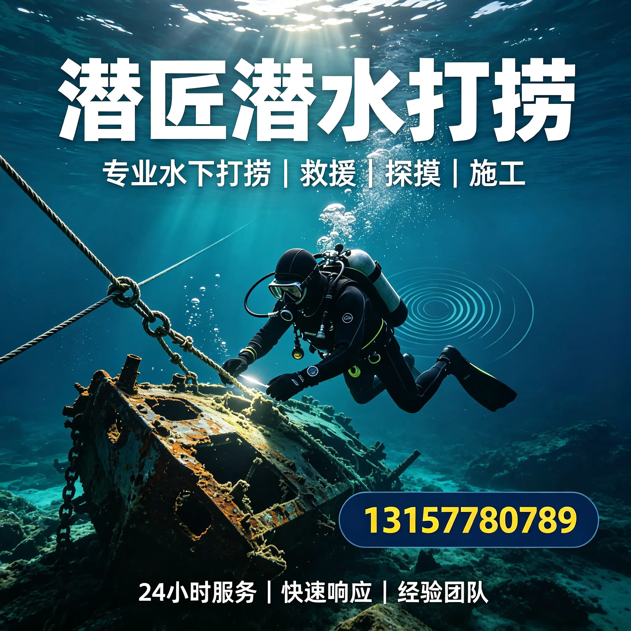 大箐山水下打捞作业服务产品